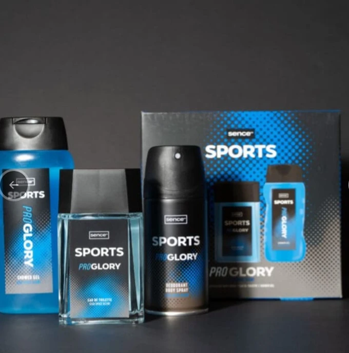 Caseta Cadou Sence SPORTS PRO GLORY (DEO150+EDT100+SG240)